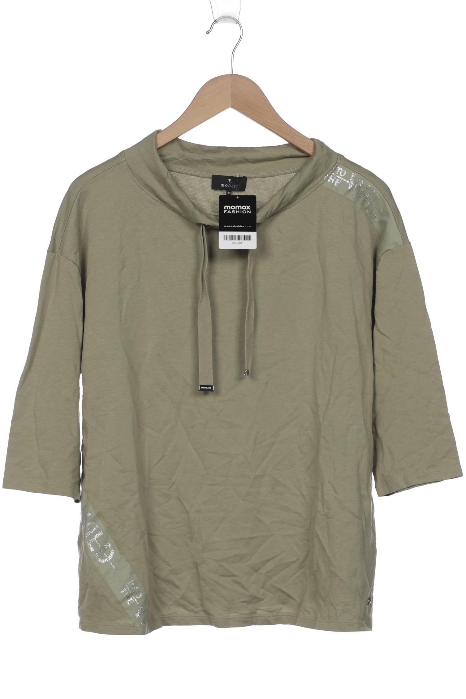 

monari Damen Langarmshirt, grün, Gr. 44