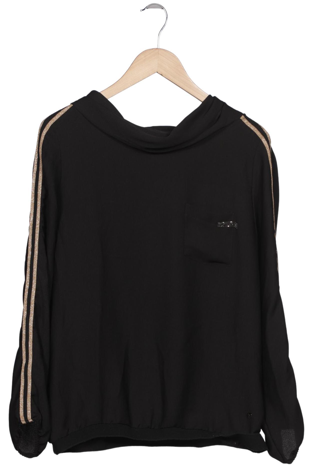 

monari Damen Langarmshirt, schwarz, Gr. 40