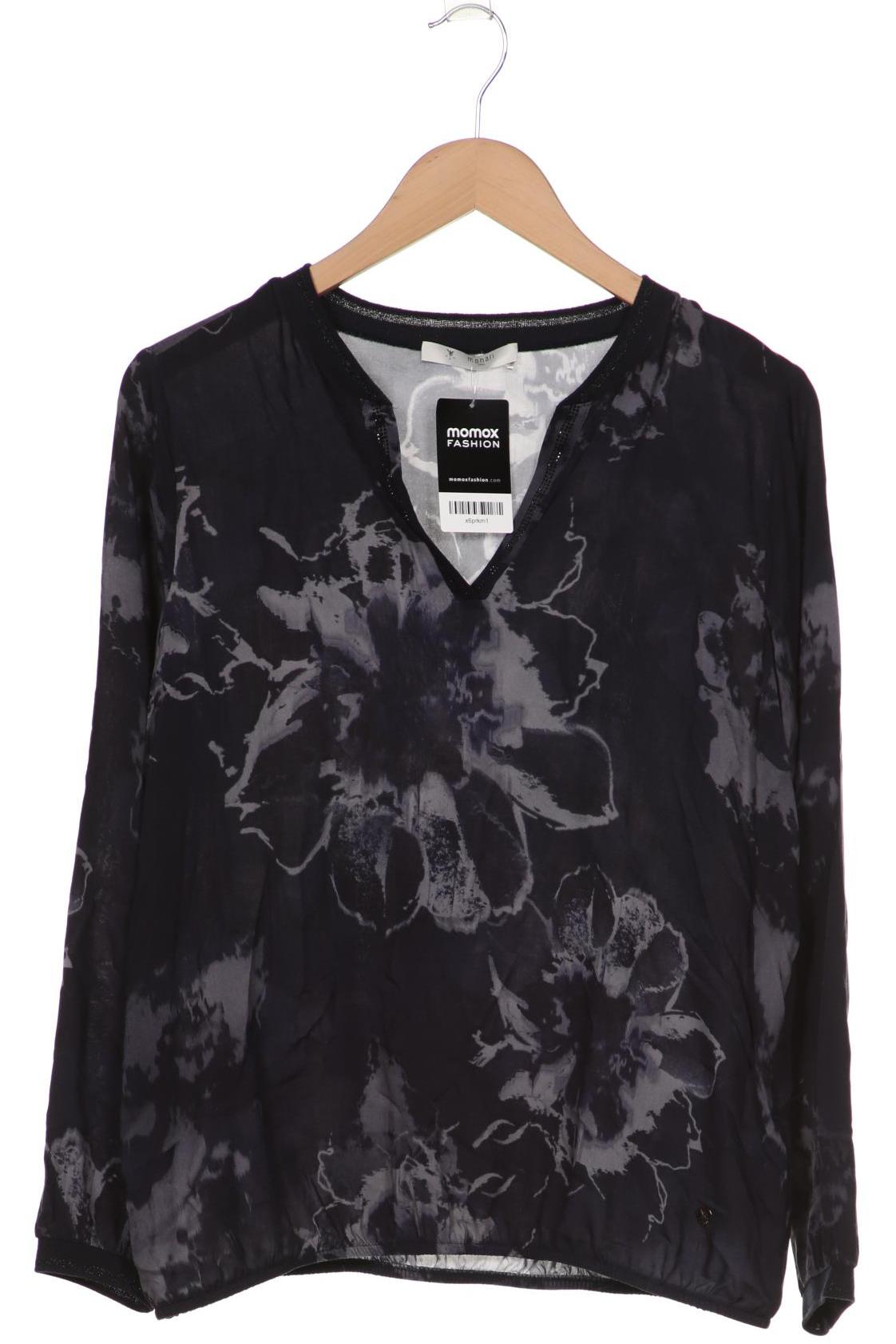 

monari Damen Langarmshirt, marineblau
