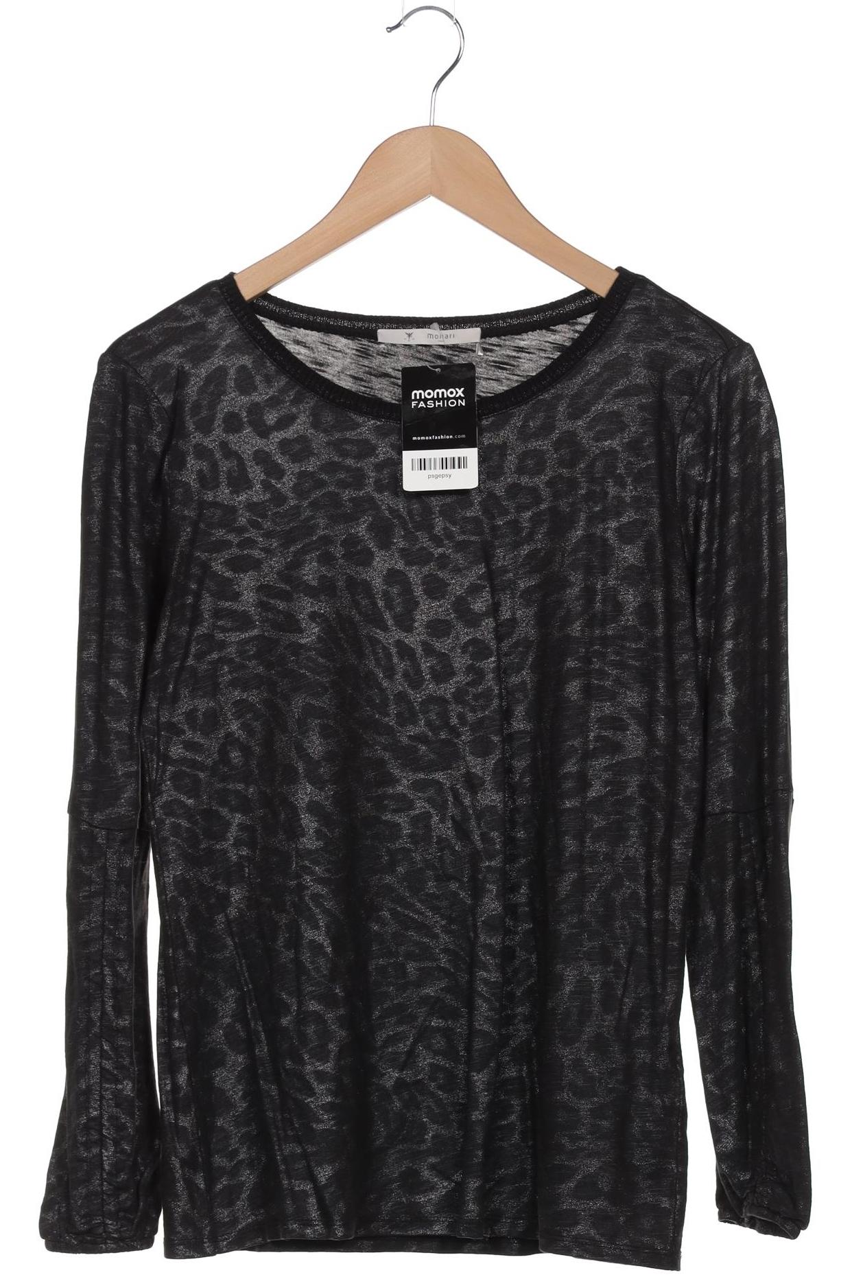 

monari Damen Langarmshirt, schwarz, Gr. 38
