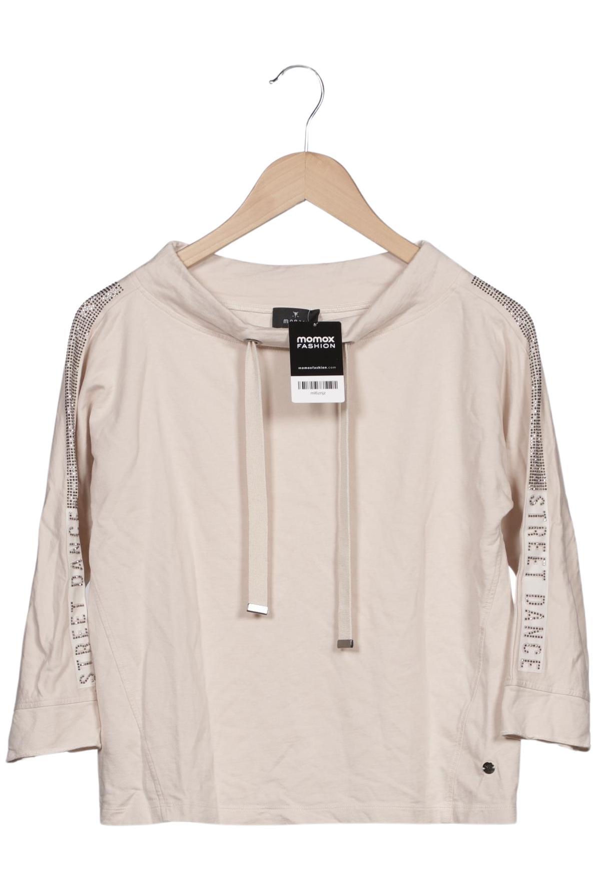 

monari Damen Langarmshirt, beige, Gr. 36