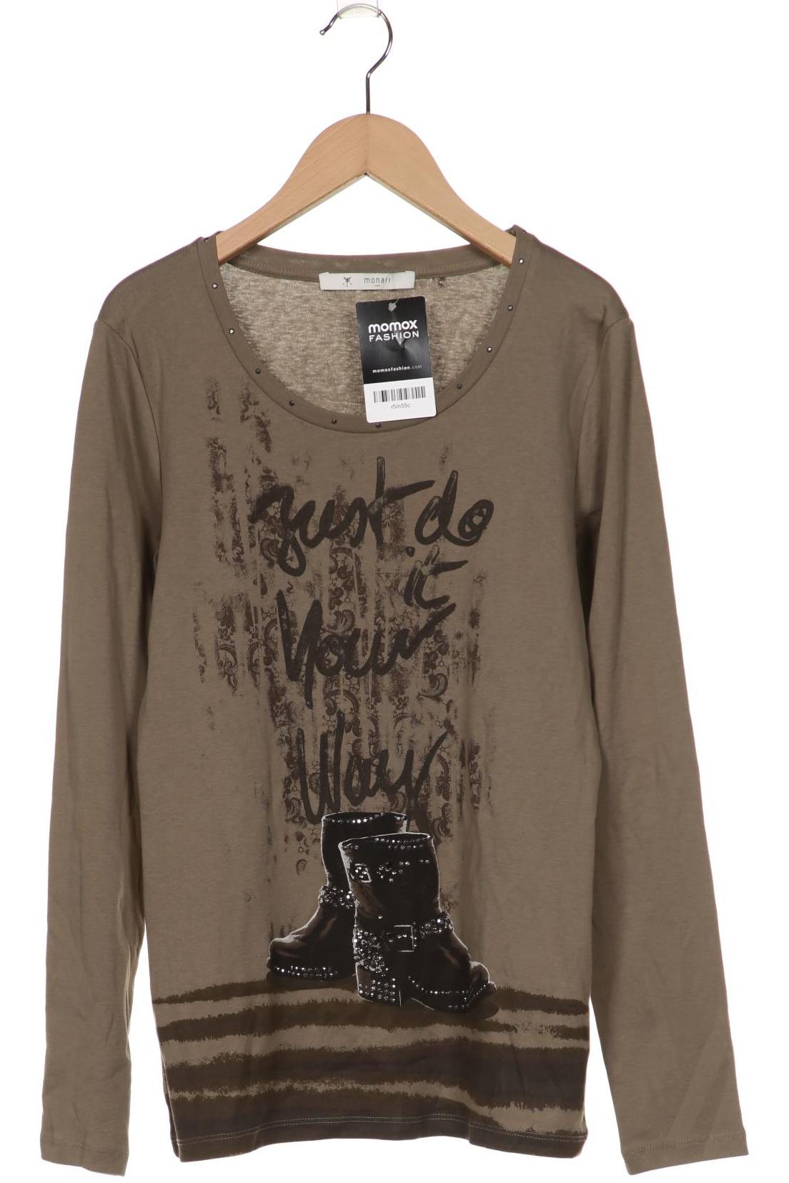 

monari Damen Langarmshirt, beige