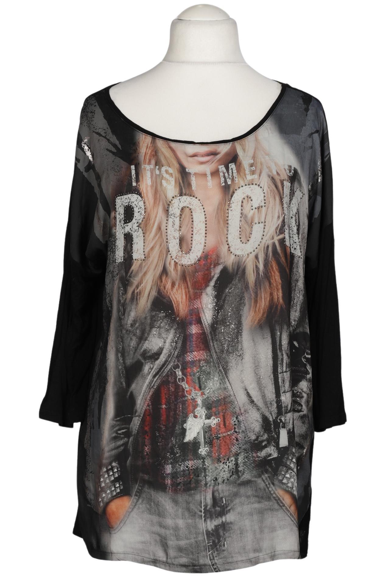 

monari Damen Langarmshirt, schwarz, Gr. 44