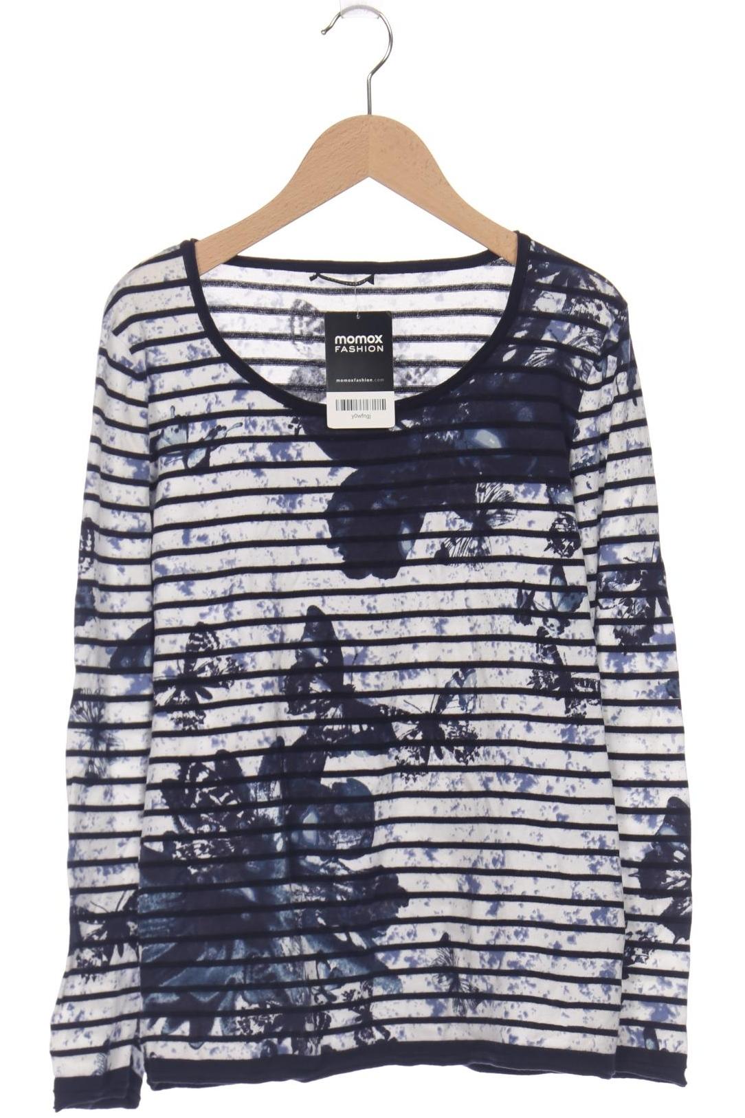 

monari Damen Langarmshirt, marineblau, Gr. 42