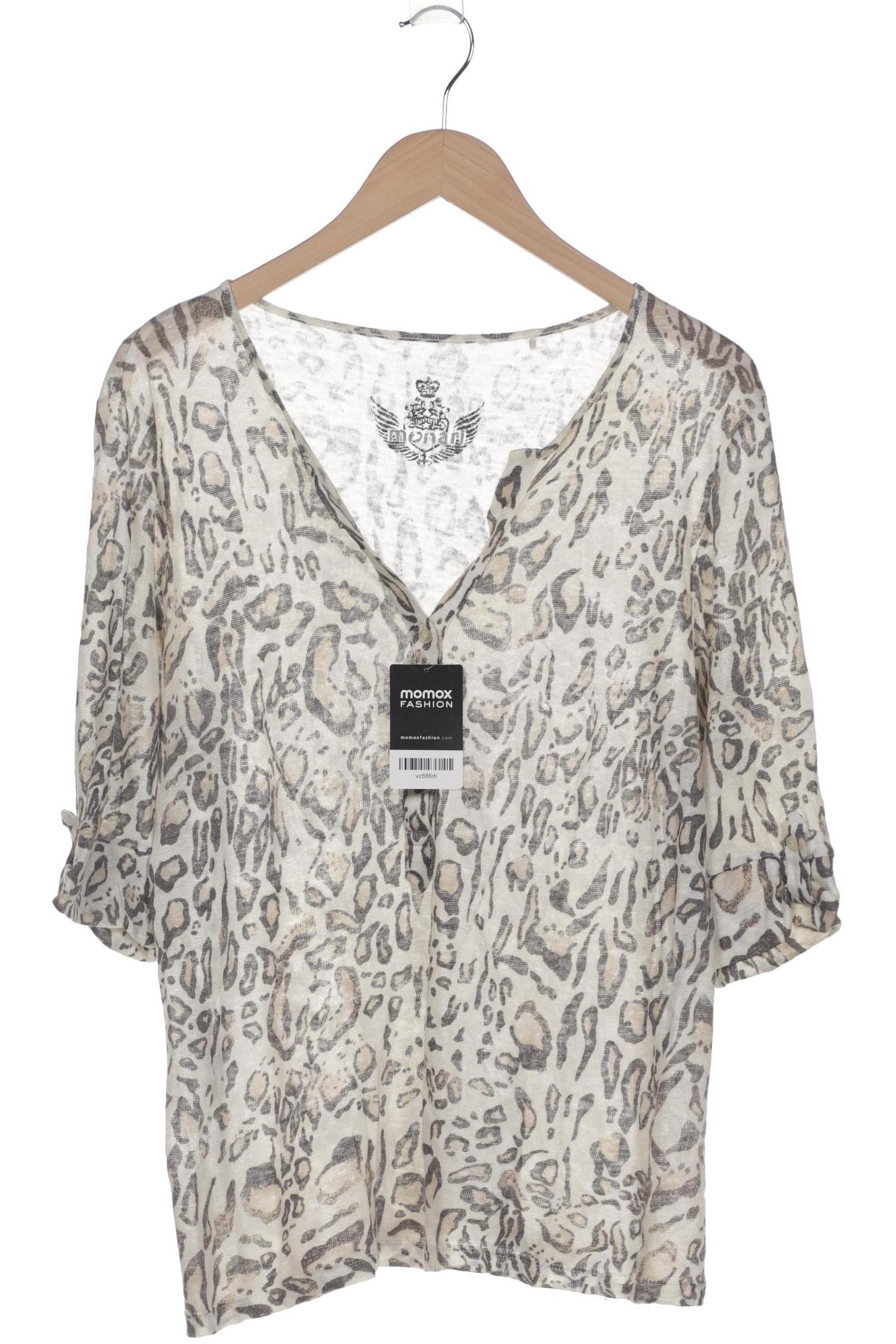 

monari Damen Langarmshirt, cremeweiß, Gr. 42