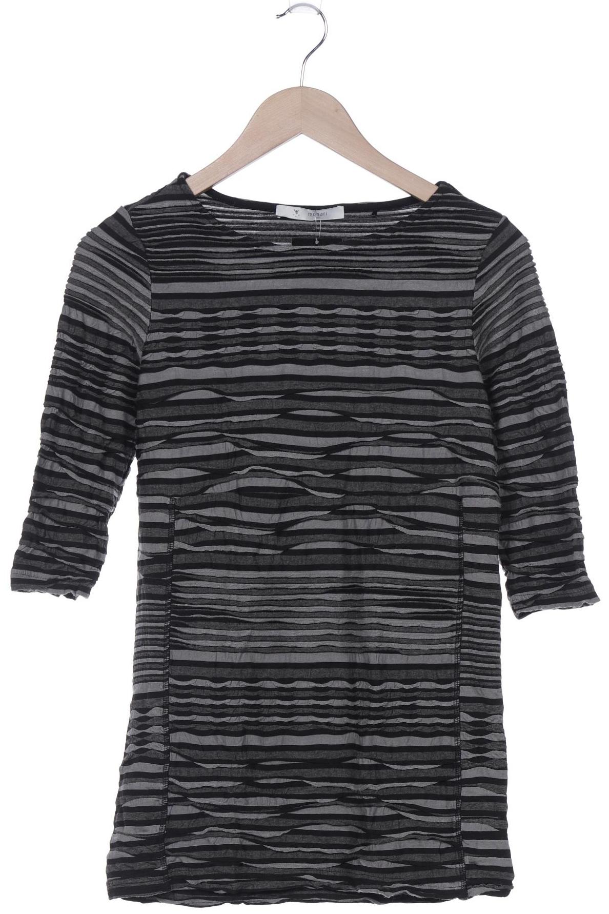 

monari Damen Langarmshirt, grau, Gr. 36