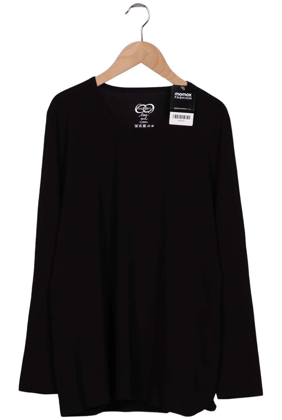 

monari Damen Langarmshirt, schwarz, Gr. 46