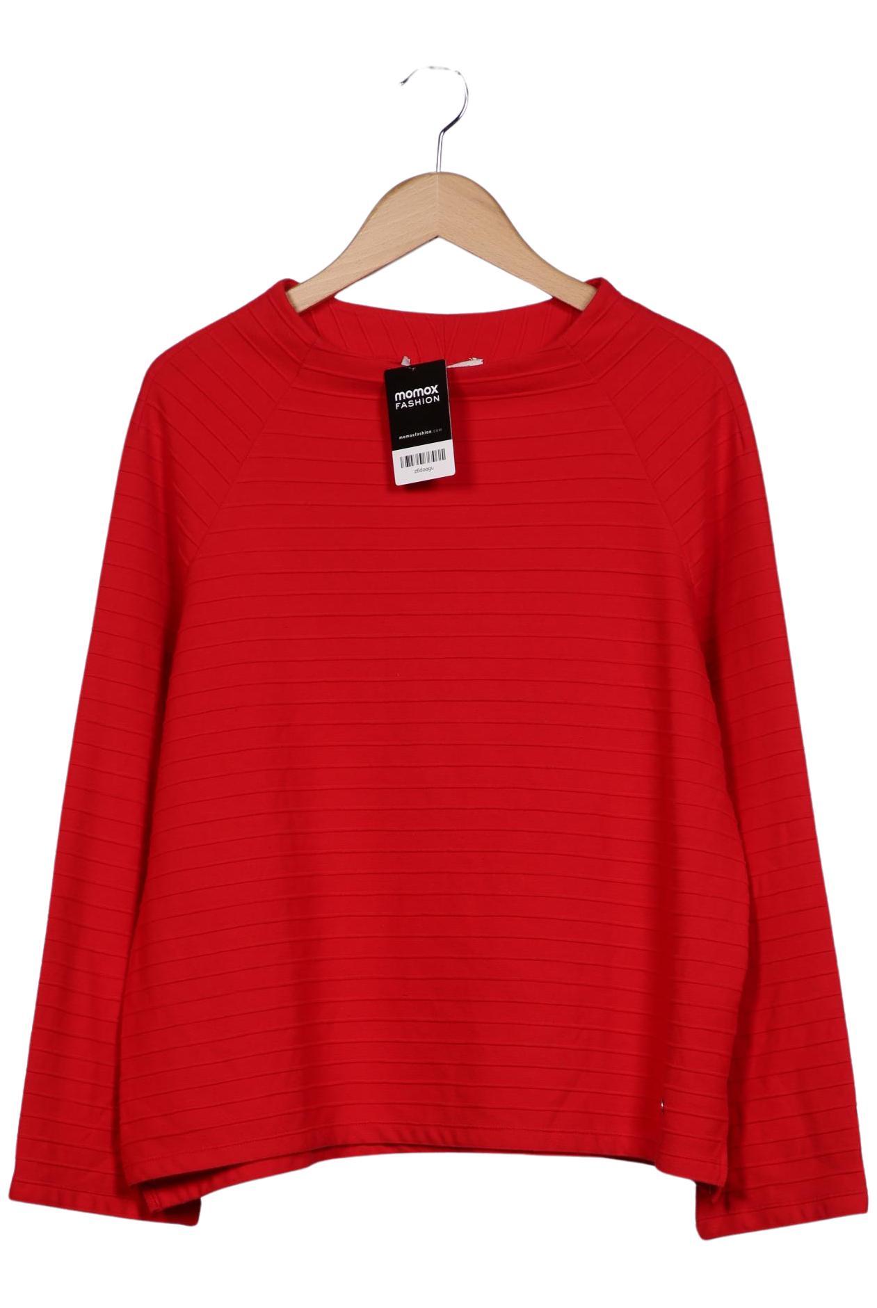 

monari Damen Langarmshirt, rot, Gr. 42