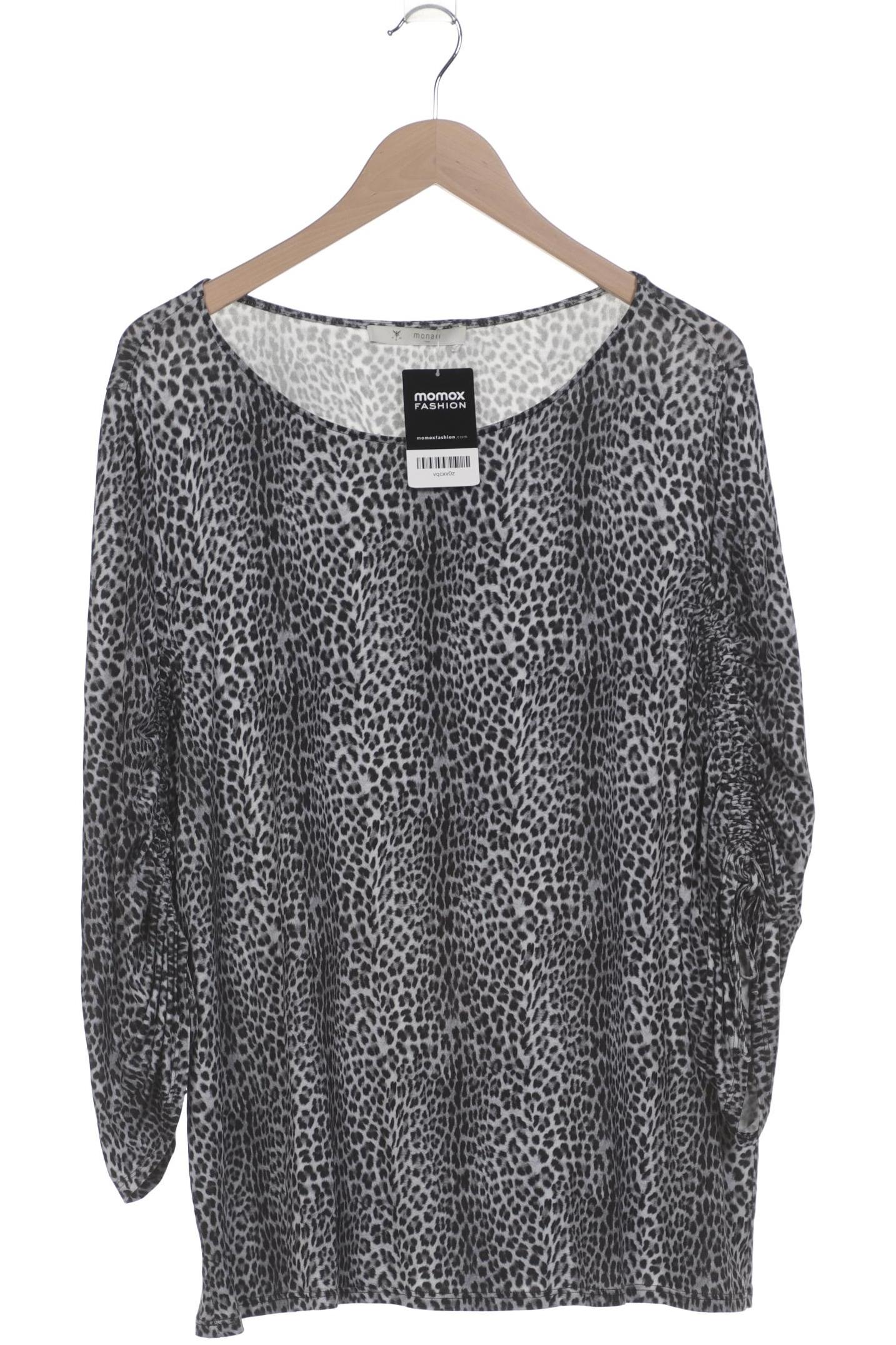 

monari Damen Langarmshirt, schwarz, Gr. 46