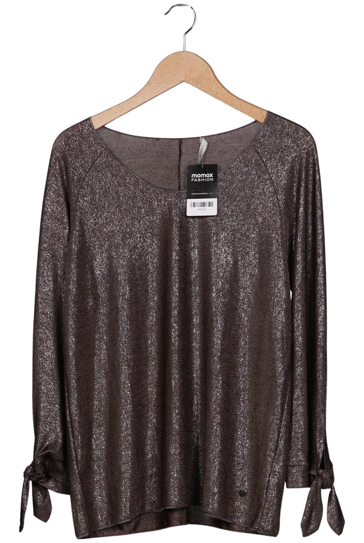 

monari Damen Langarmshirt, braun, Gr. 42