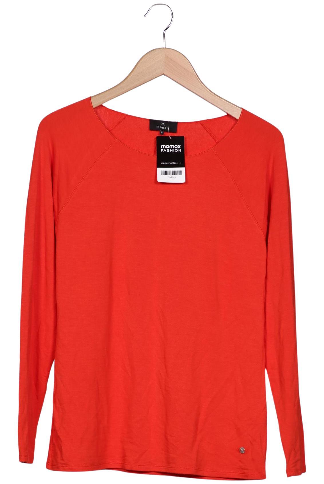 

monari Damen Langarmshirt, rot, Gr. 40