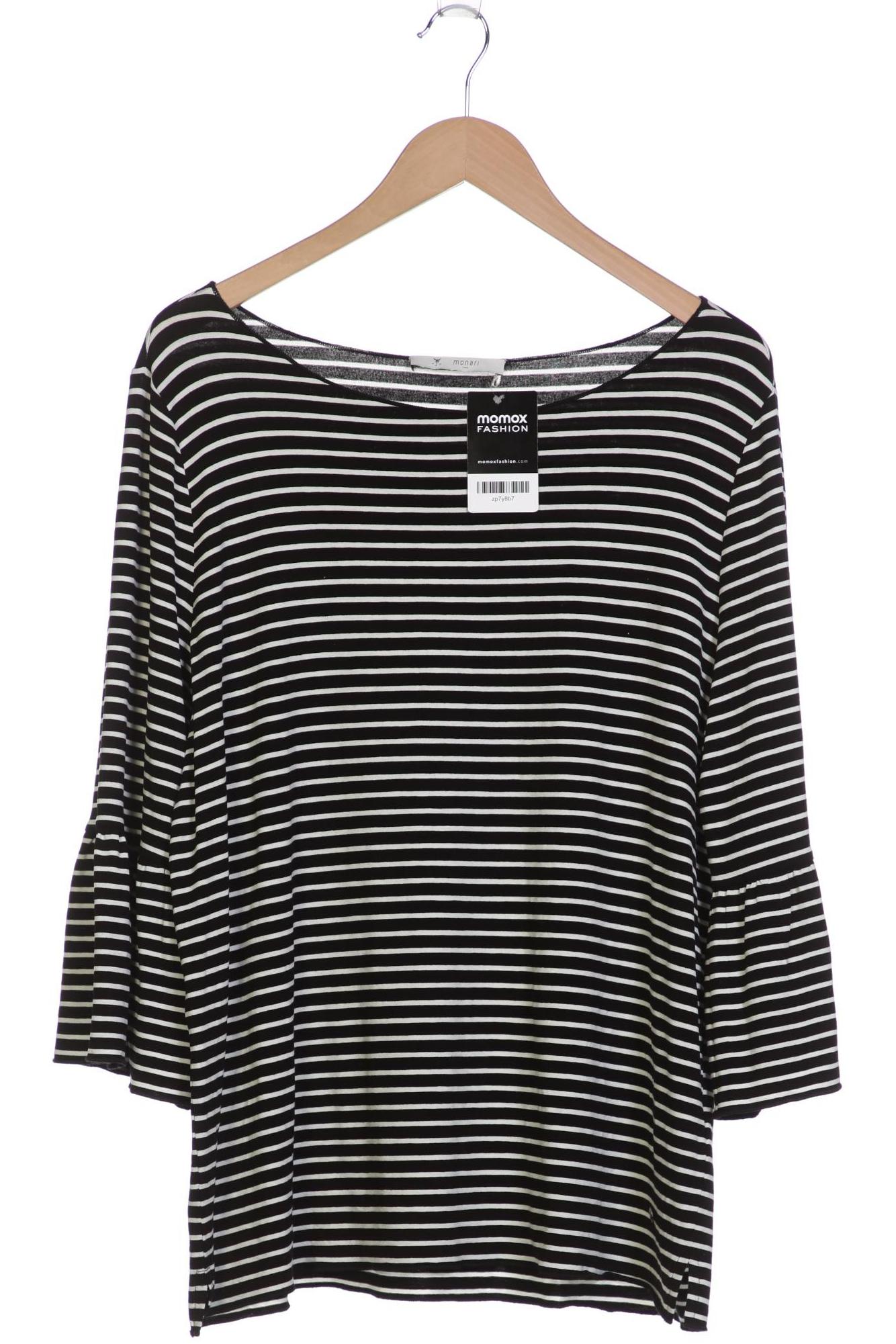 

monari Damen Langarmshirt, schwarz, Gr. 44