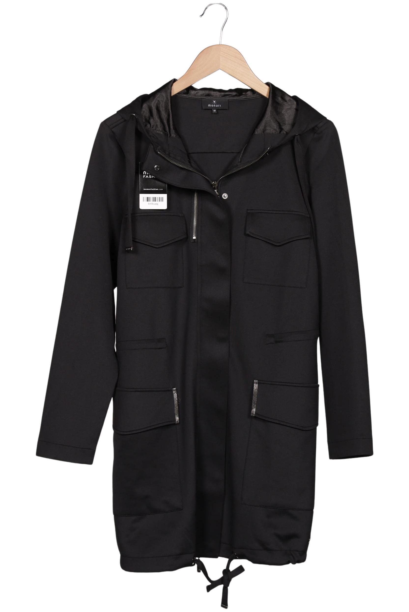 

monari Damen Mantel, schwarz, Gr. 40
