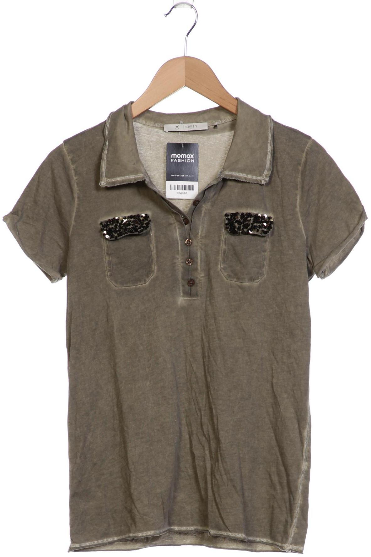 

monari Damen Poloshirt, grün, Gr. 38