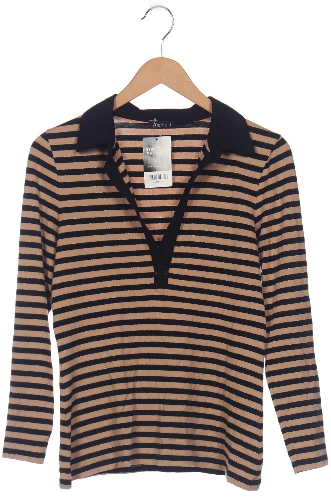 

monari Damen Poloshirt, beige, Gr. 38