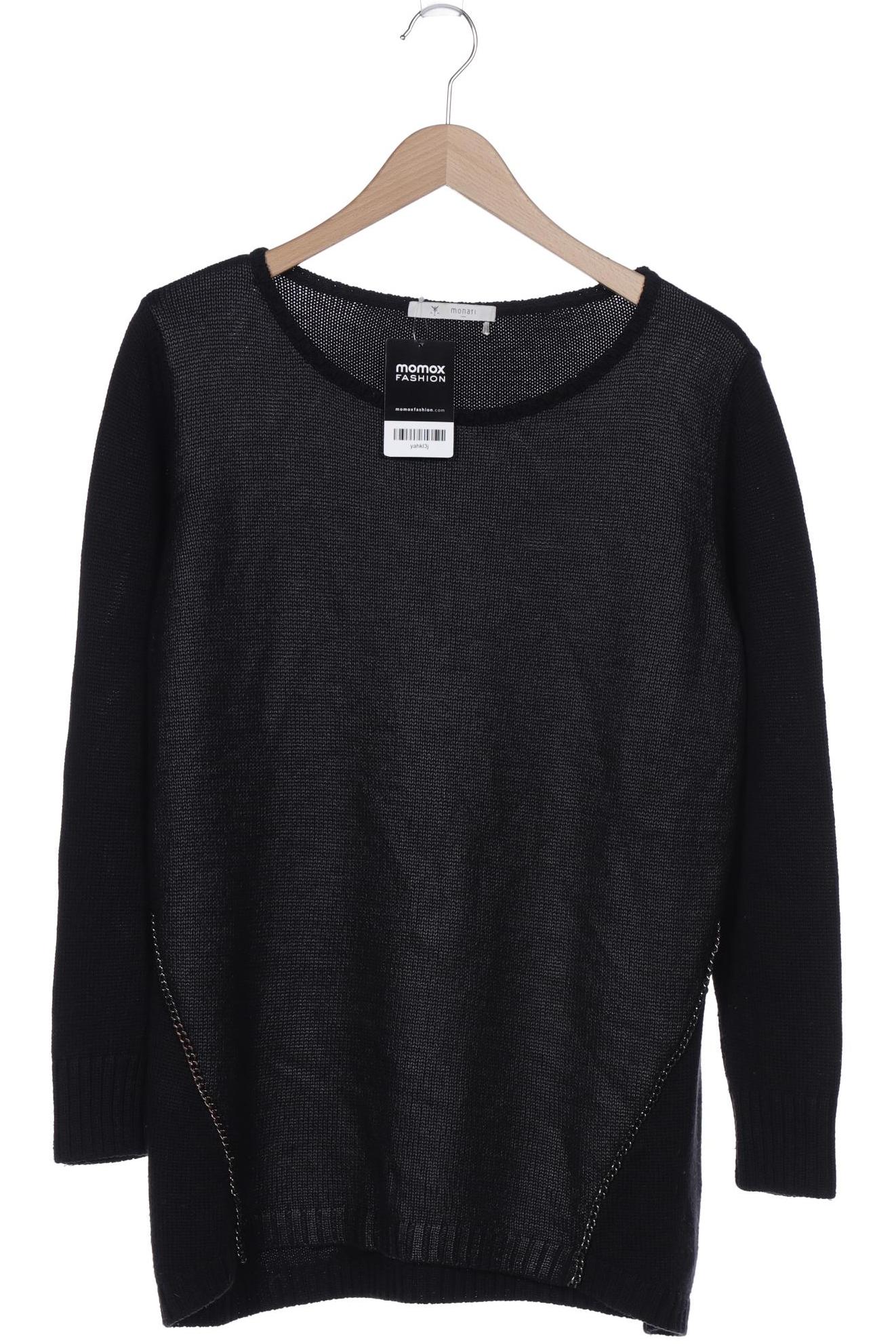 

monari Damen Pullover, schwarz