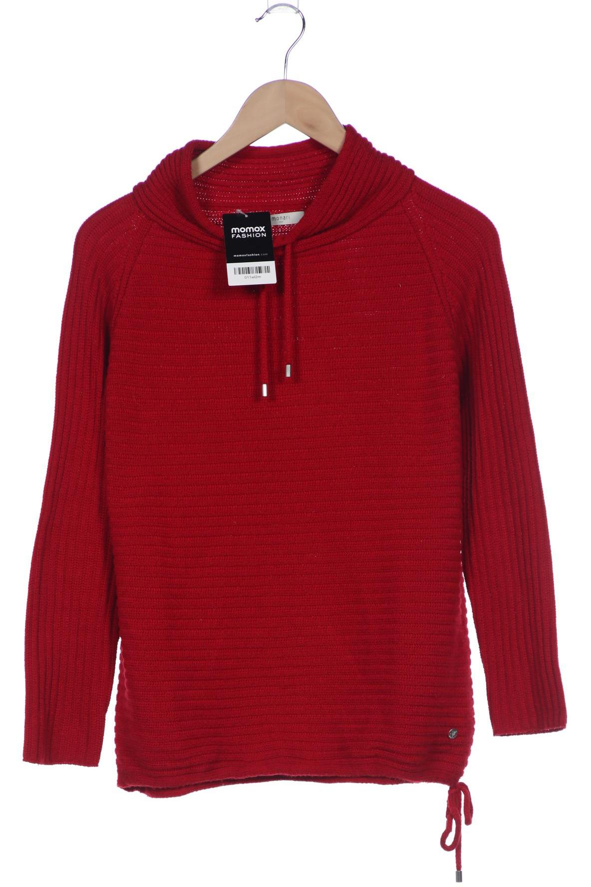 

monari Damen Pullover, rot, Gr. 36