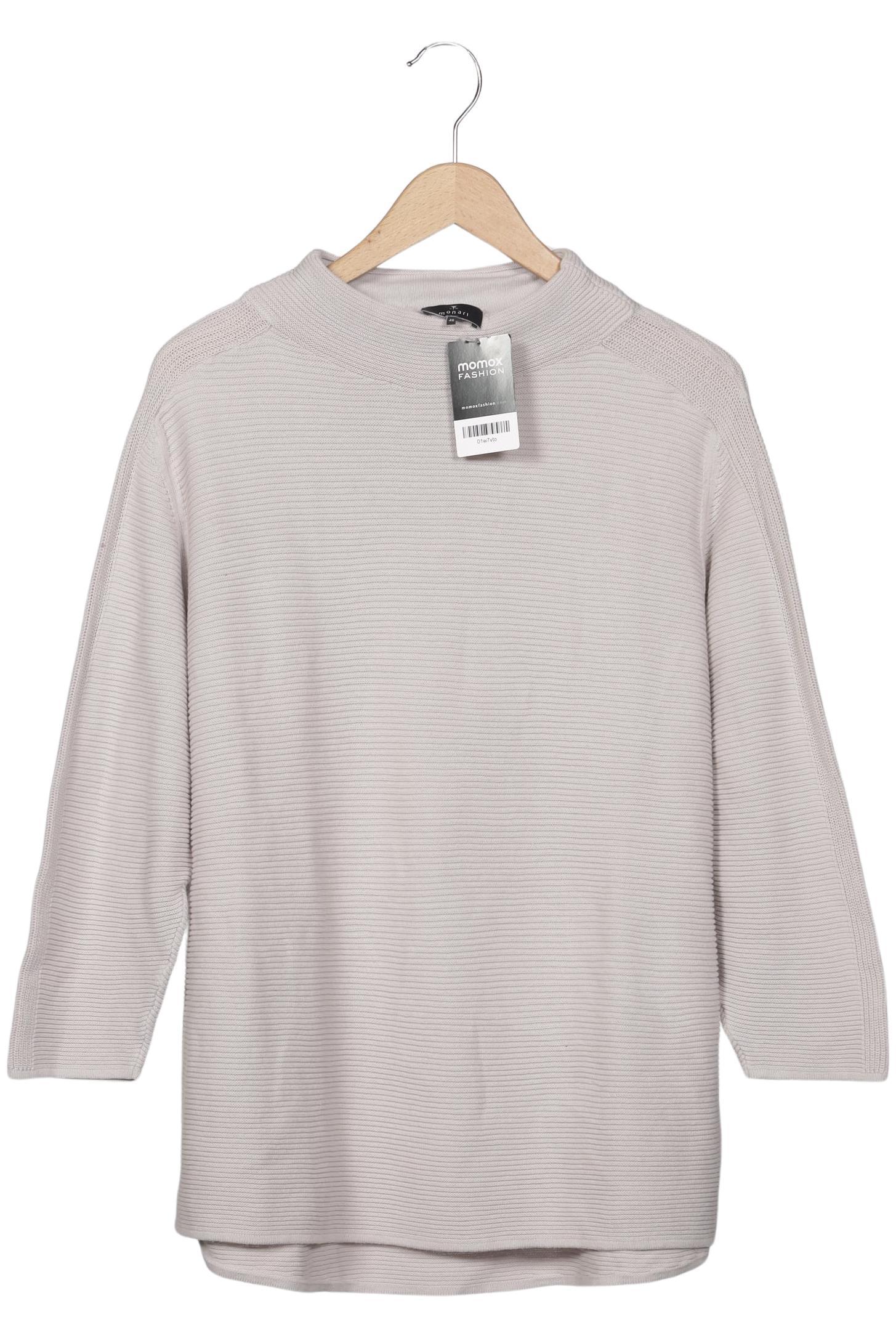 

monari Damen Pullover, grau, Gr. 46