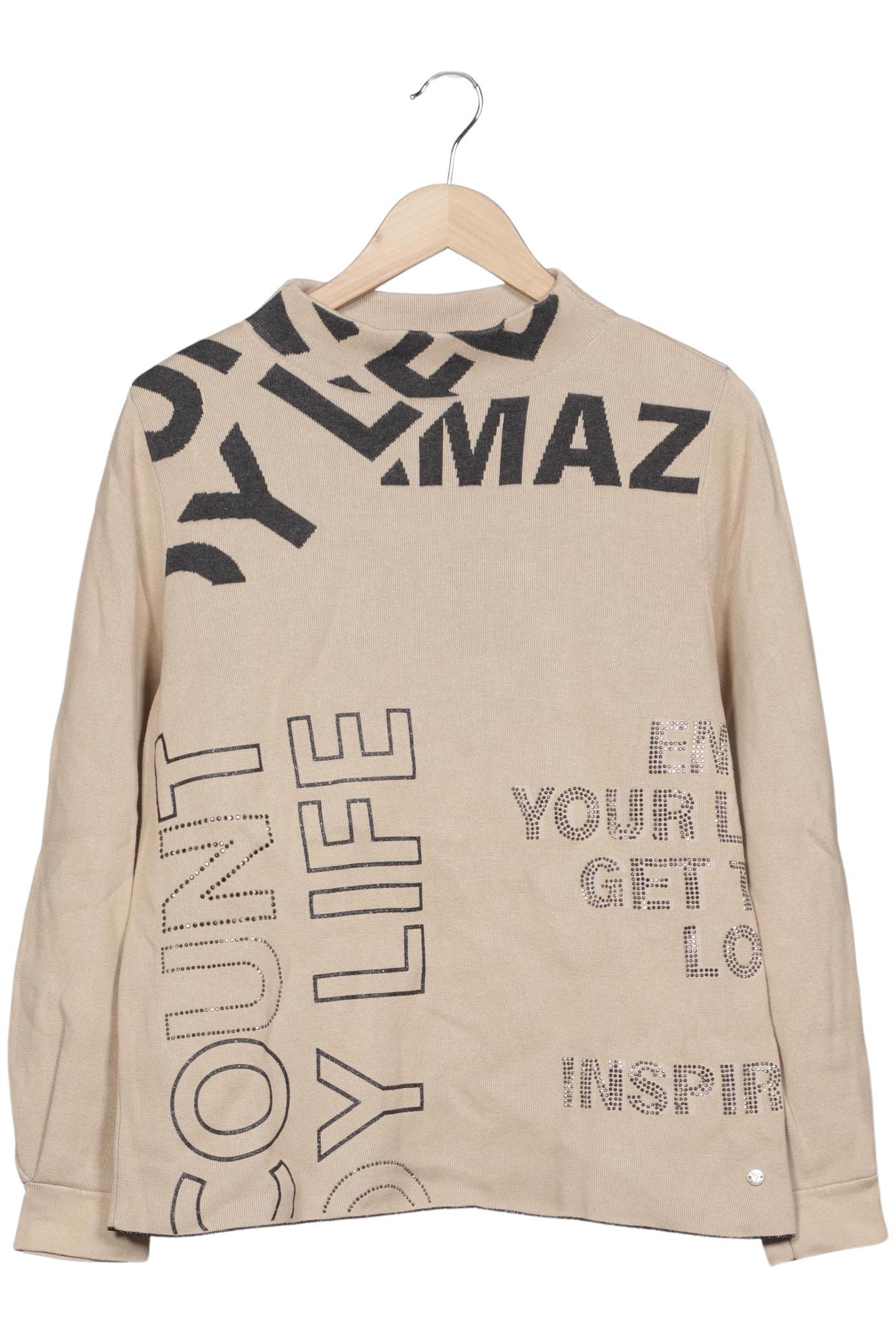 

monari Damen Pullover, beige, Gr. 40