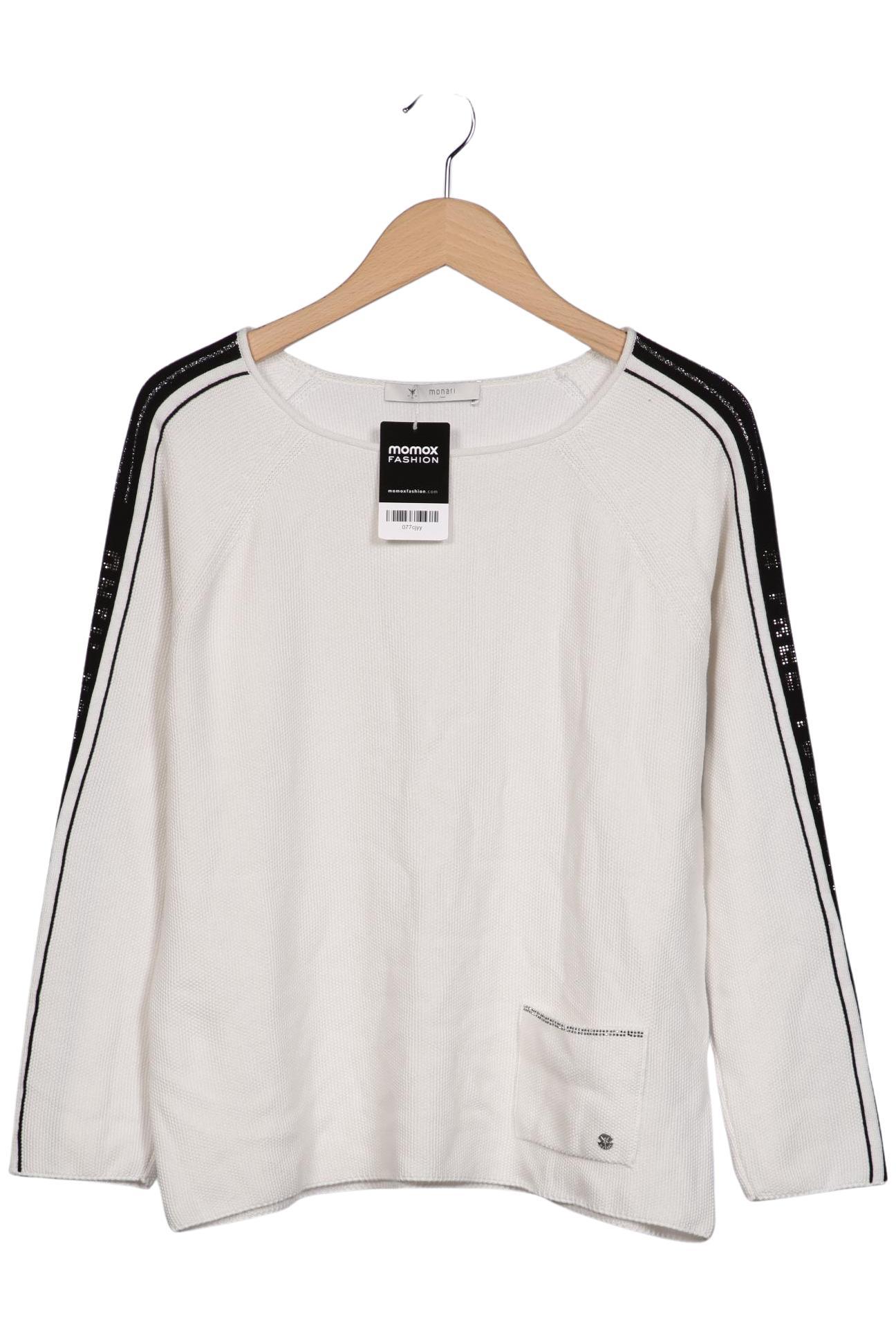 

monari Damen Pullover, cremeweiß, Gr. 42