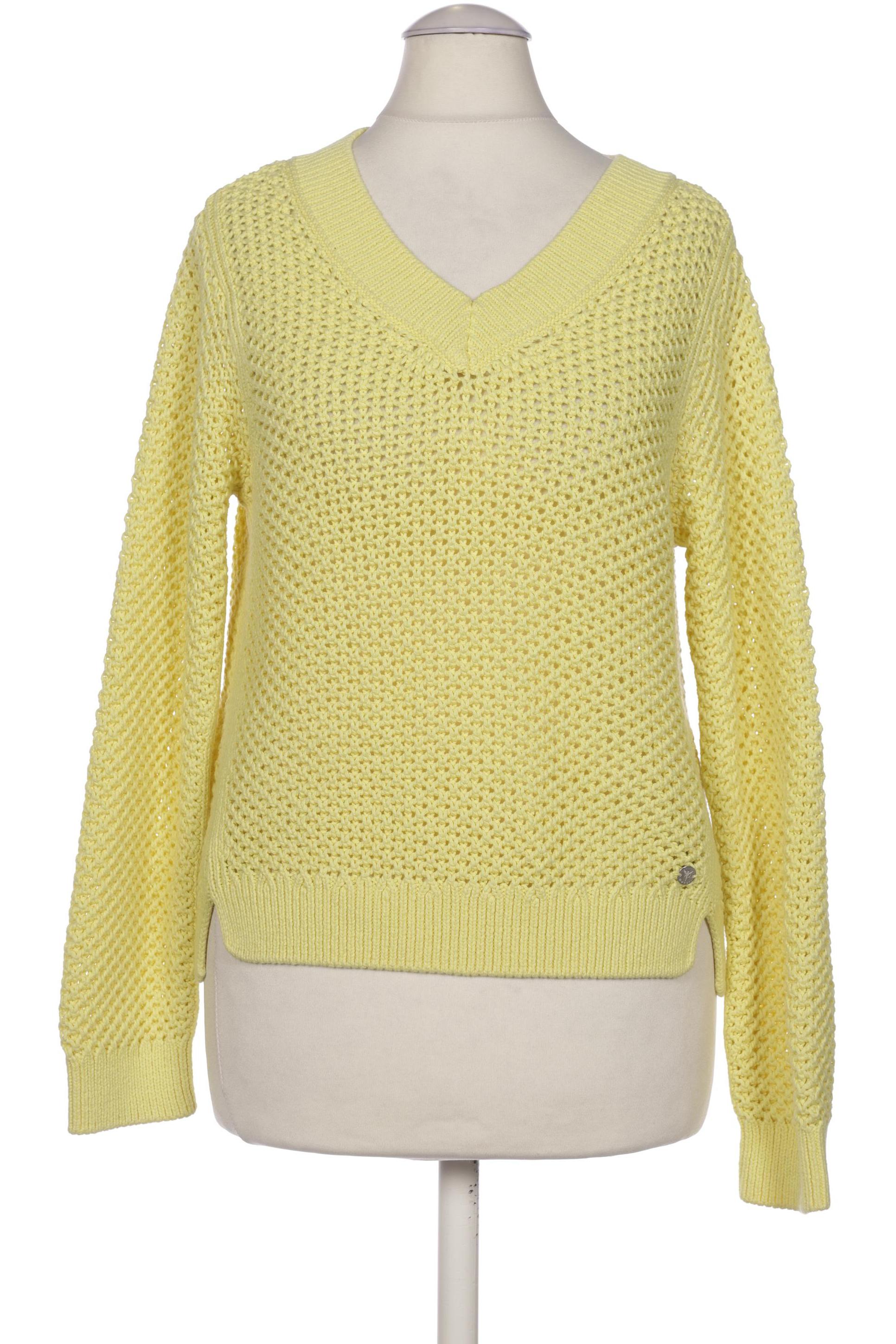 

monari Damen Pullover, gelb, Gr. 34