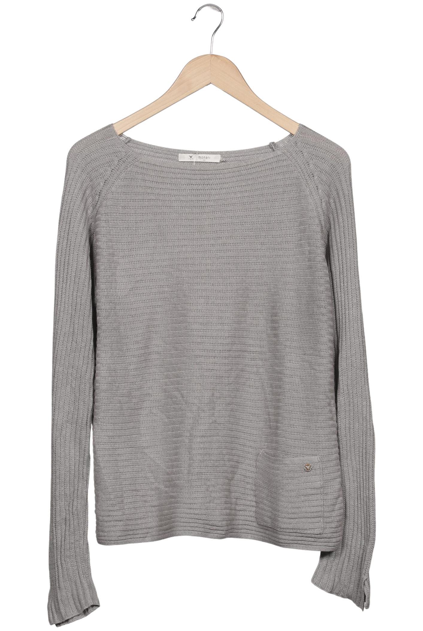 

monari Damen Pullover, grau, Gr. 40