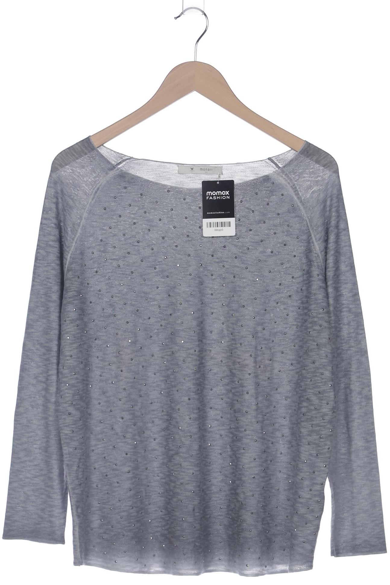 

monari Damen Pullover, grau, Gr. 44