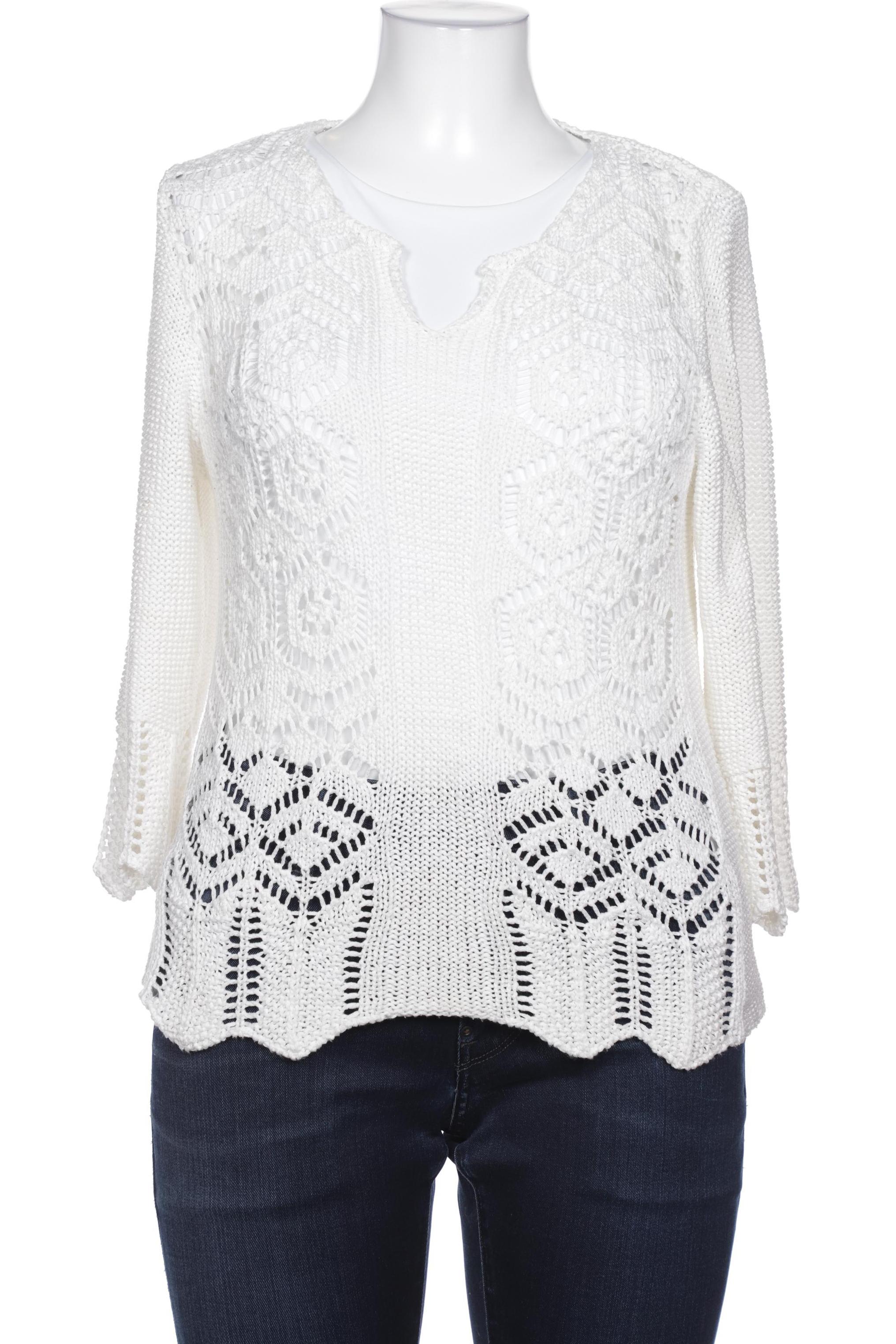 

monari Damen Pullover, weiß