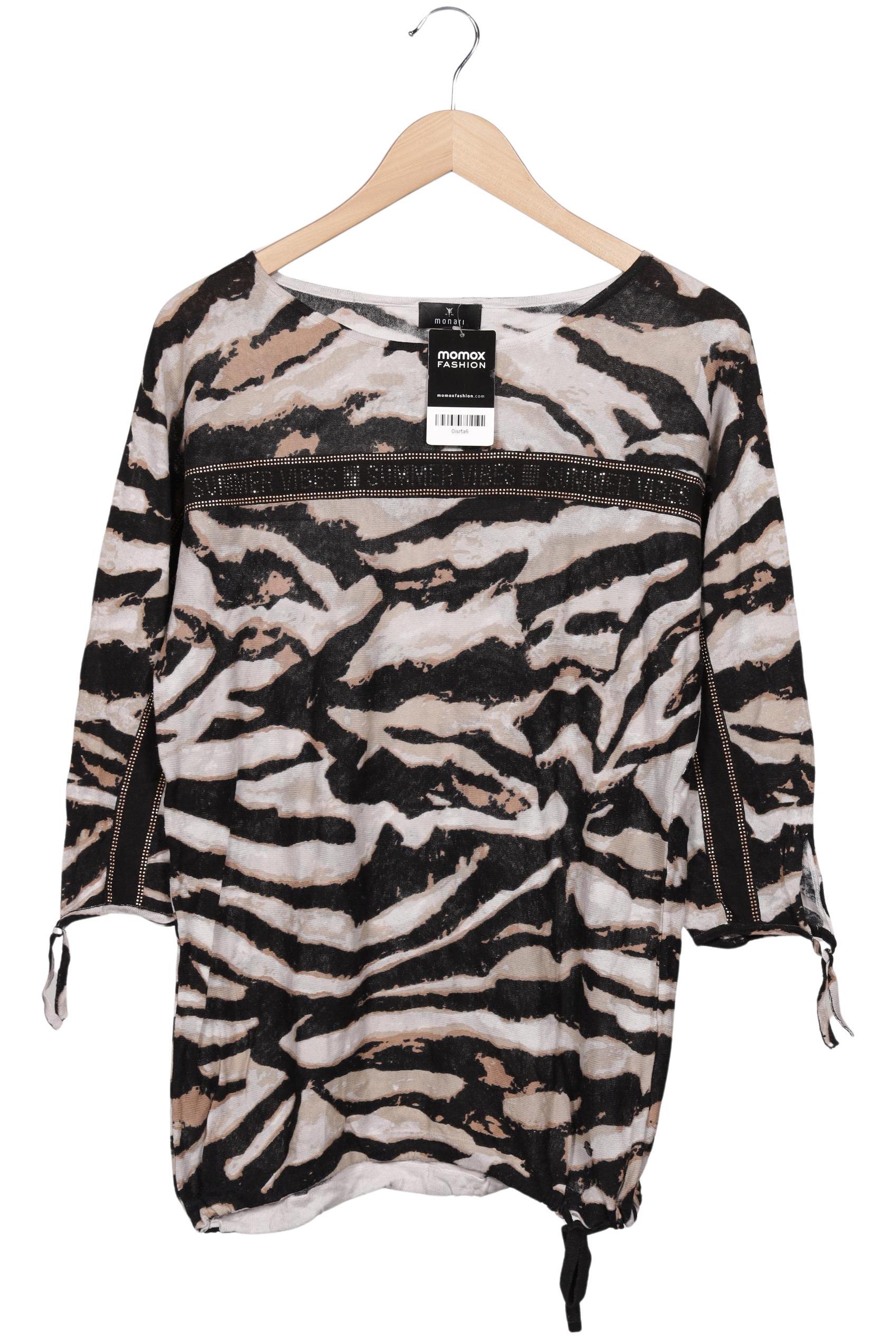 

monari Damen Pullover, schwarz, Gr. 38