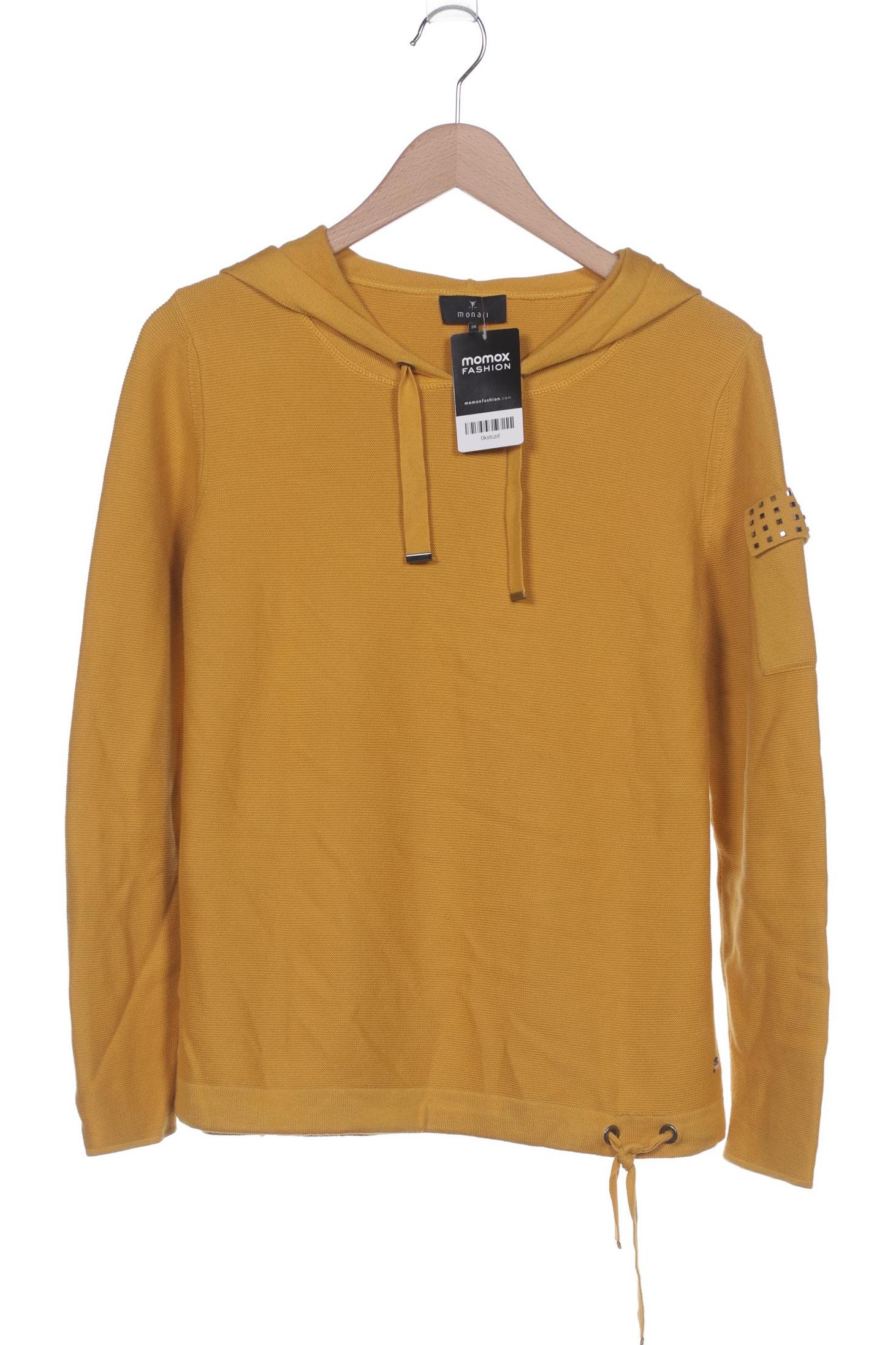

monari Damen Pullover, gelb, Gr. 38