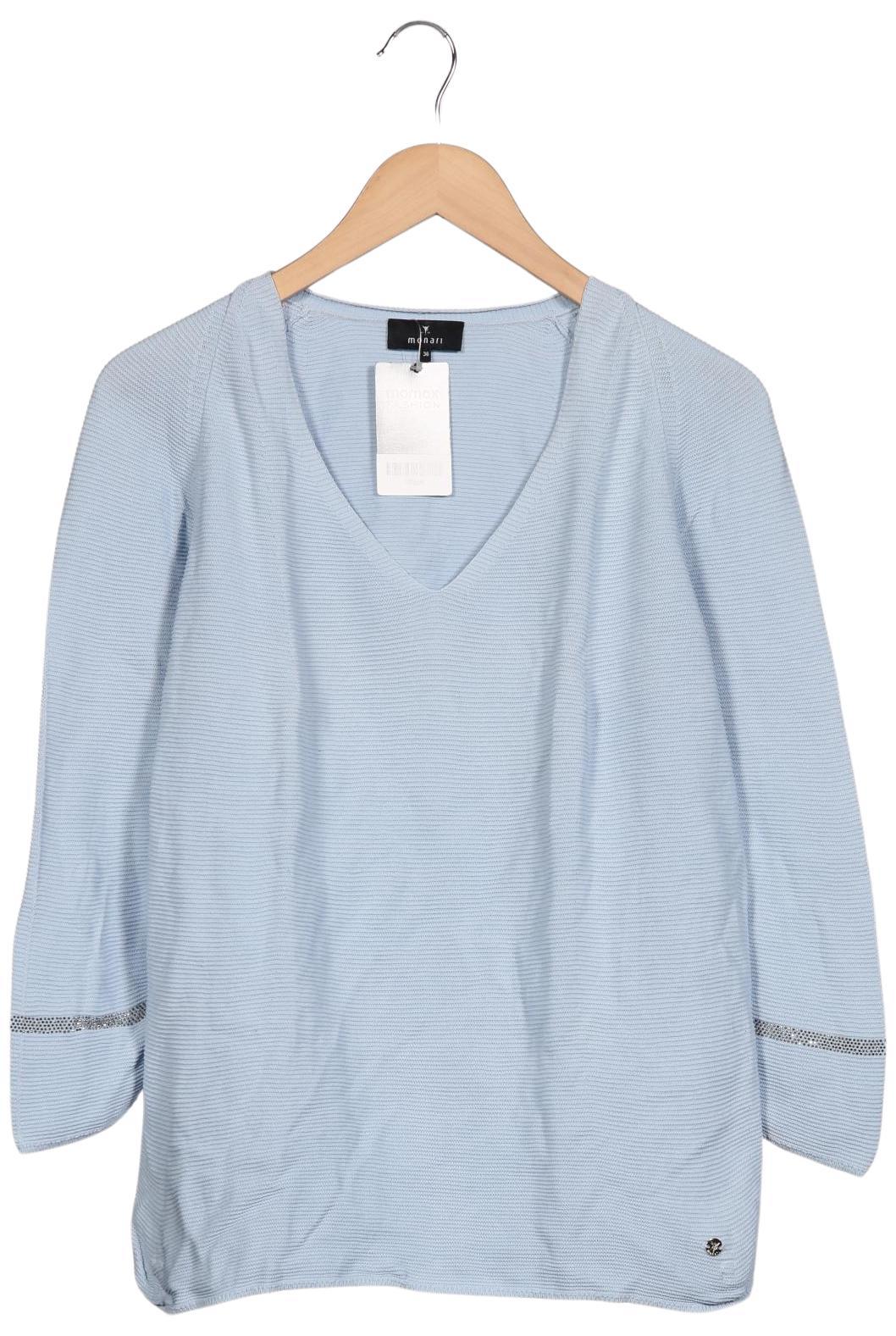 

monari Damen Pullover, hellblau, Gr. 36