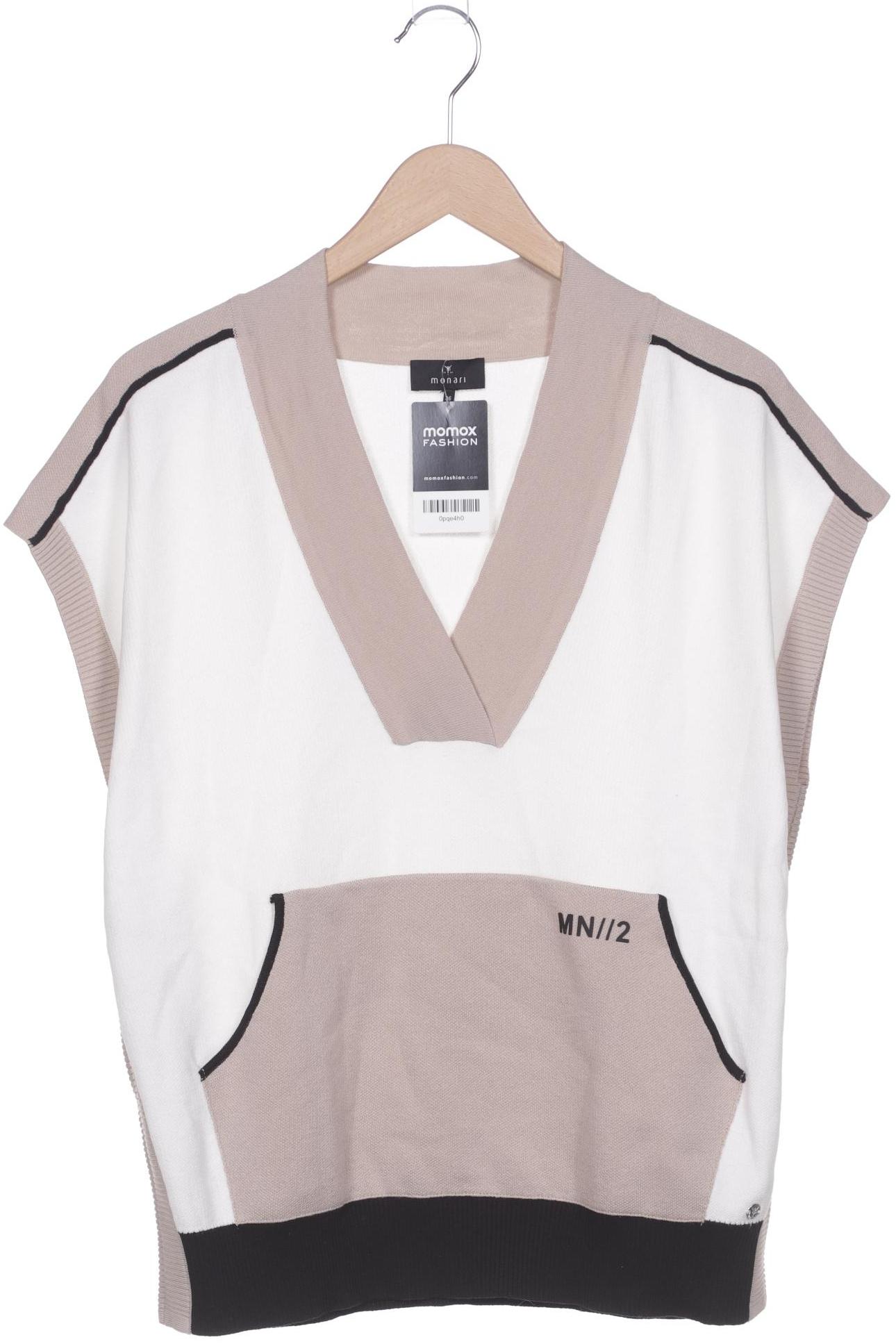 

monari Damen Pullover, beige, Gr. 36