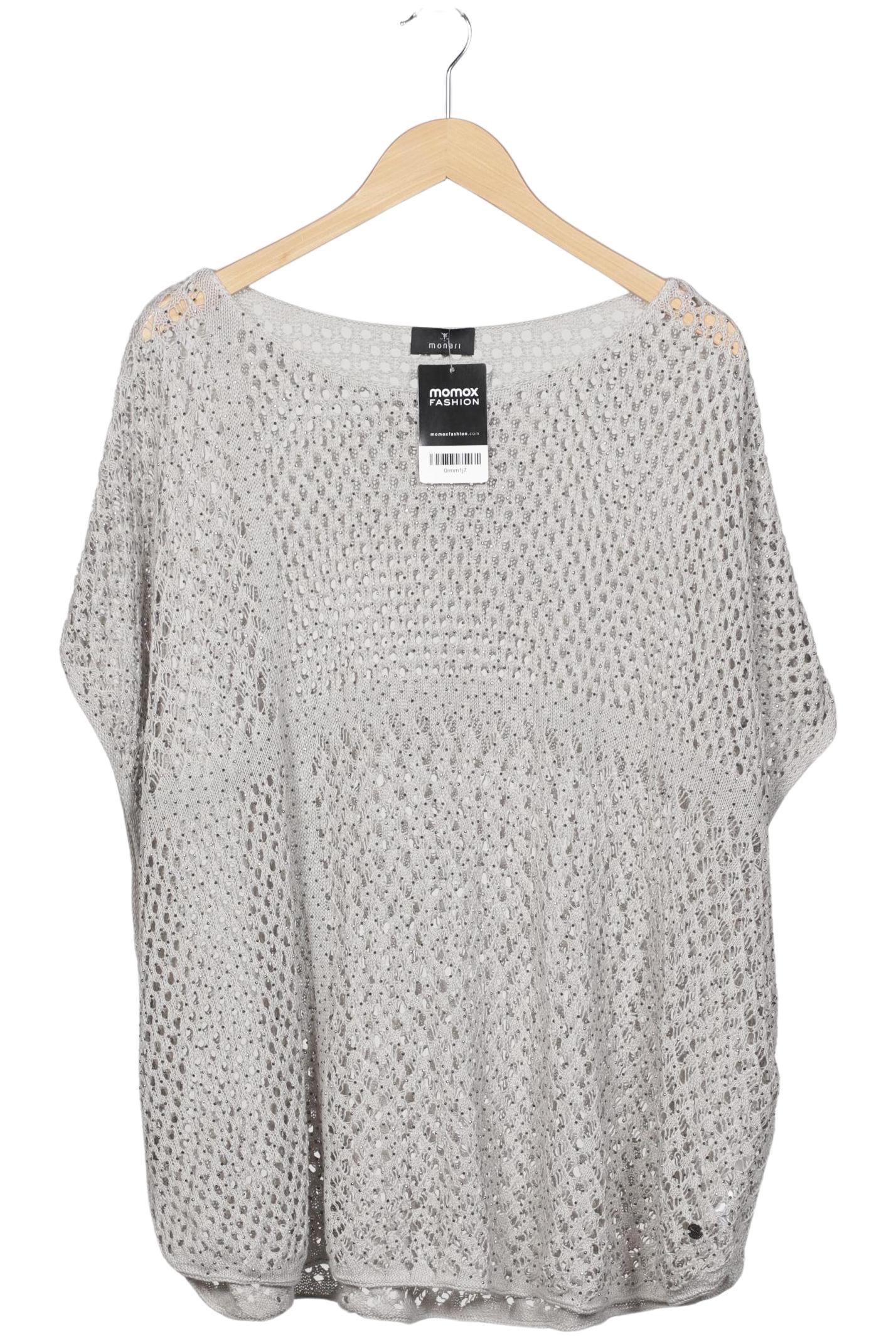

monari Damen Pullover, grau, Gr. 44