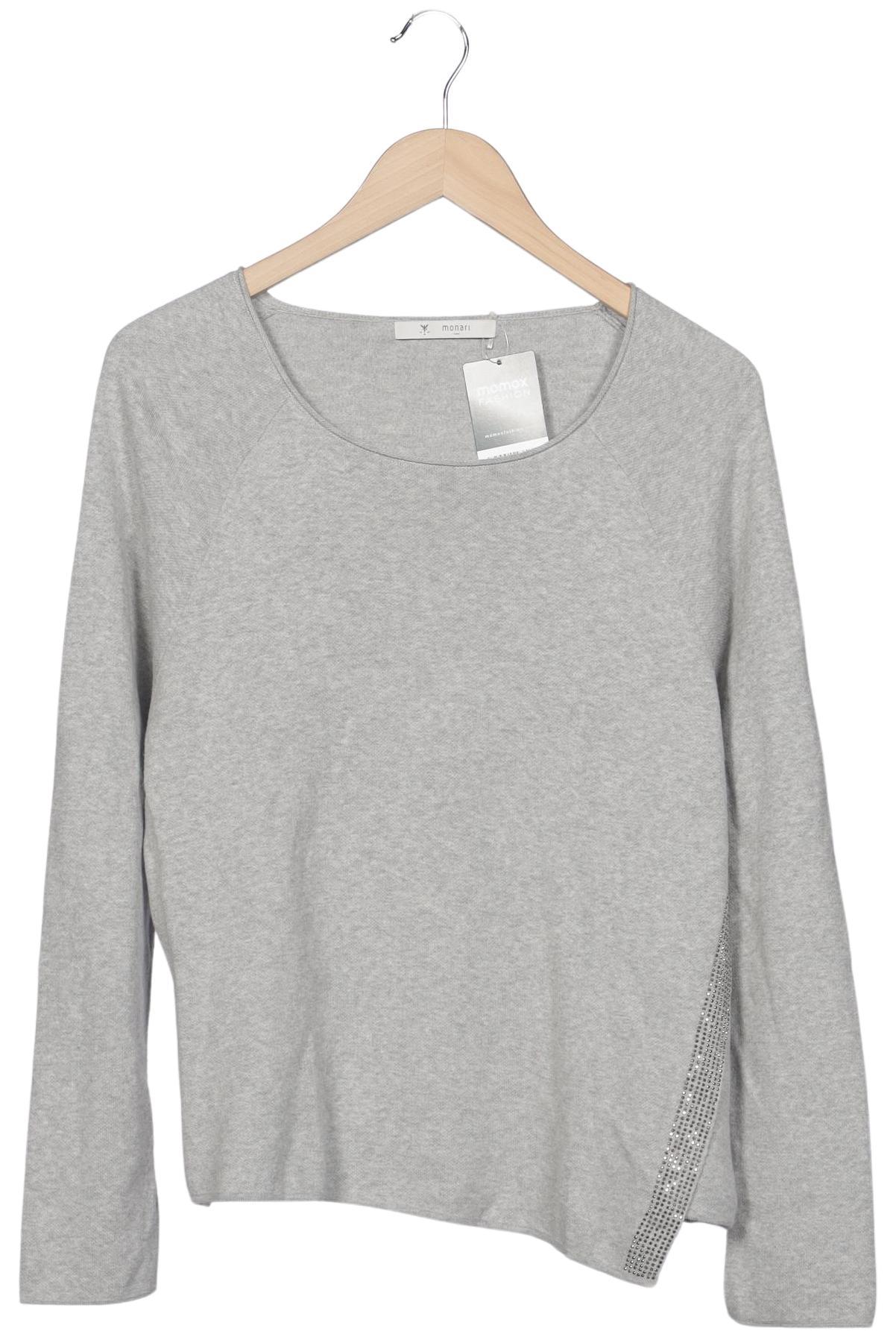

monari Damen Pullover, grau, Gr. 38