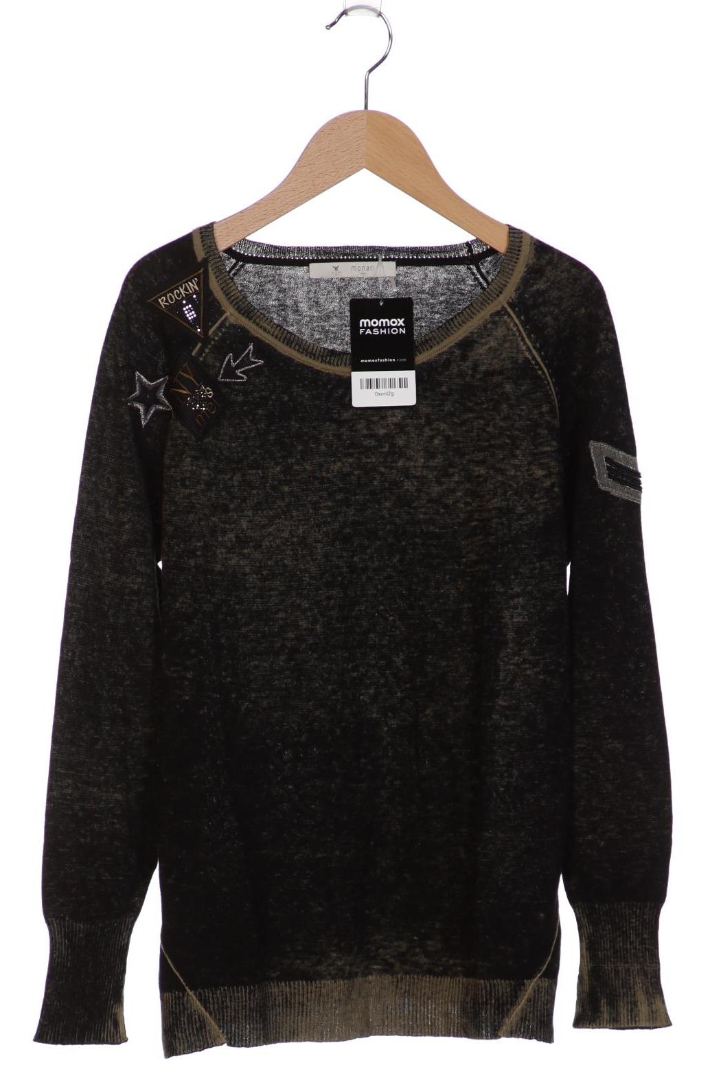 Thumbnail - monari Damen Pullover, schwarz, Gr. 38