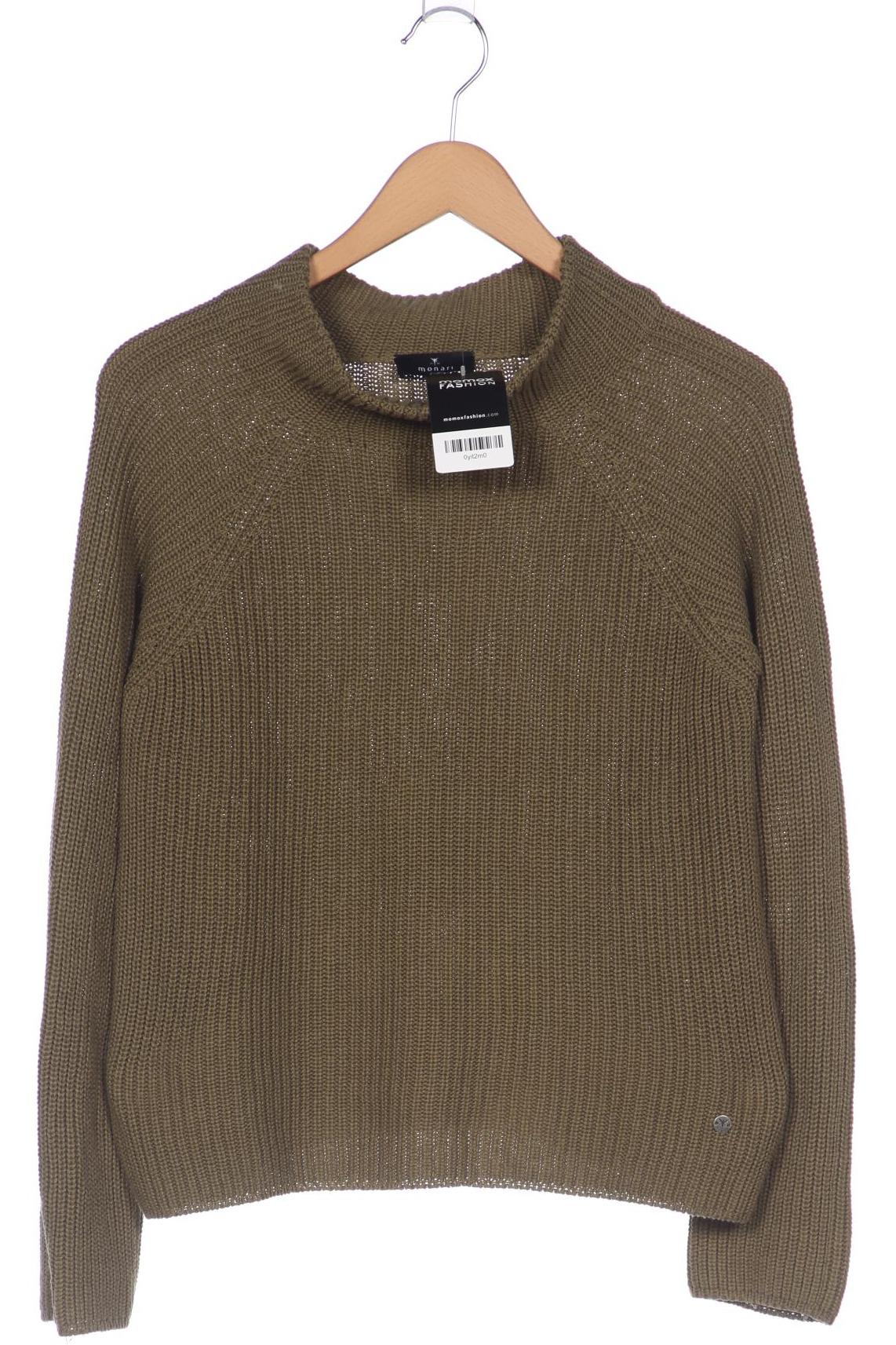 

monari Damen Pullover, grün, Gr. 34