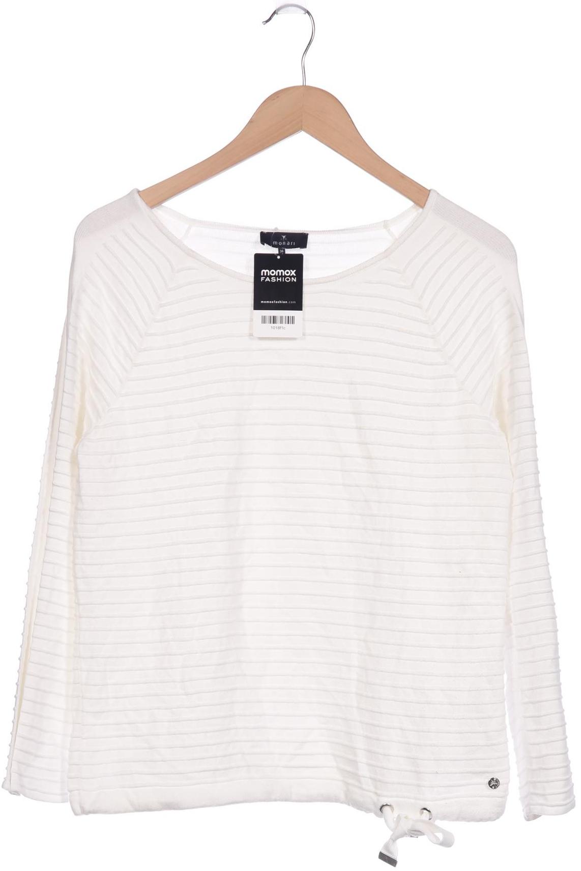 

monari Damen Pullover, weiß, Gr. 36