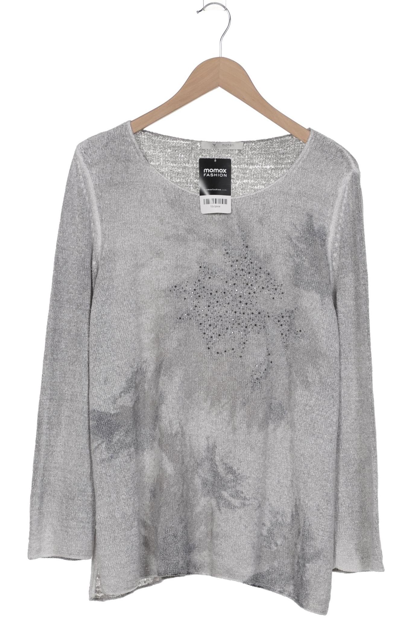 

monari Damen Pullover, grau, Gr. 44