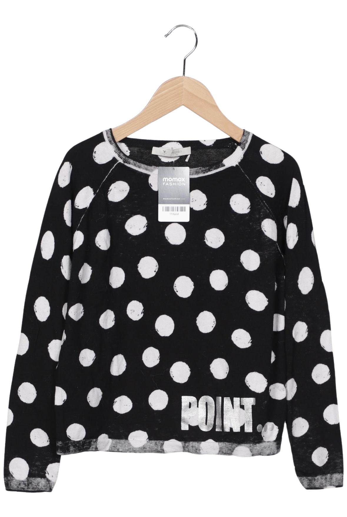 

monari Damen Pullover, schwarz, Gr. 36