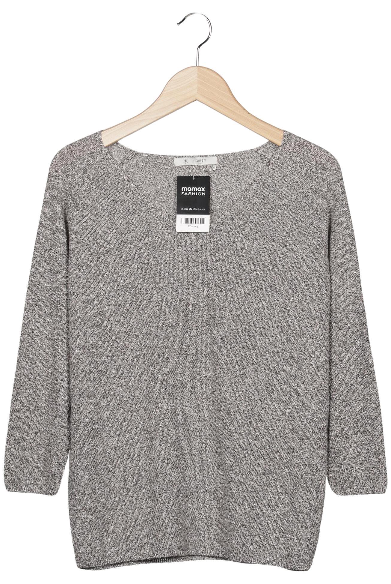 

monari Damen Pullover, grau, Gr. 40