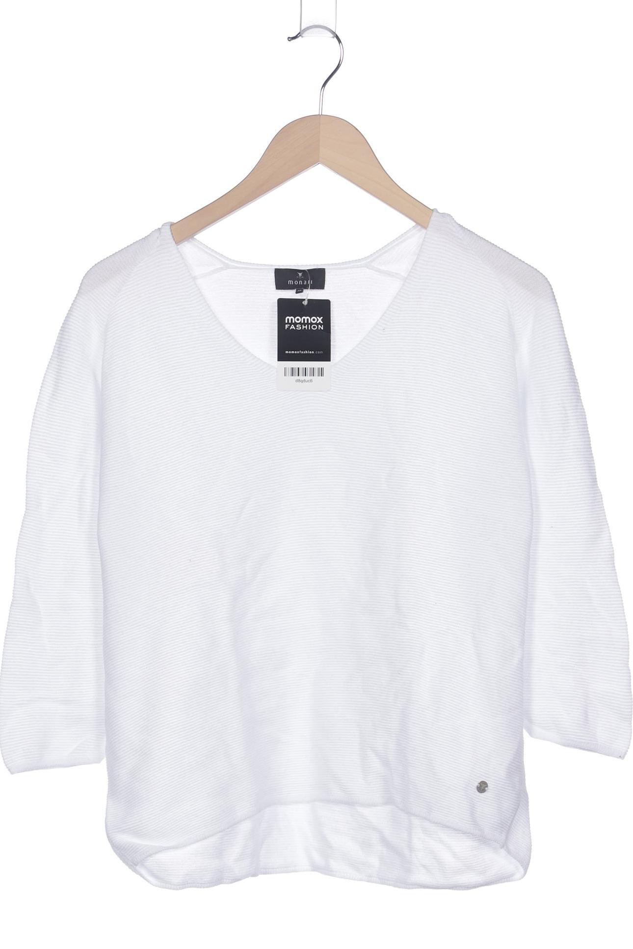 

monari Damen Pullover, weiß, Gr. 40