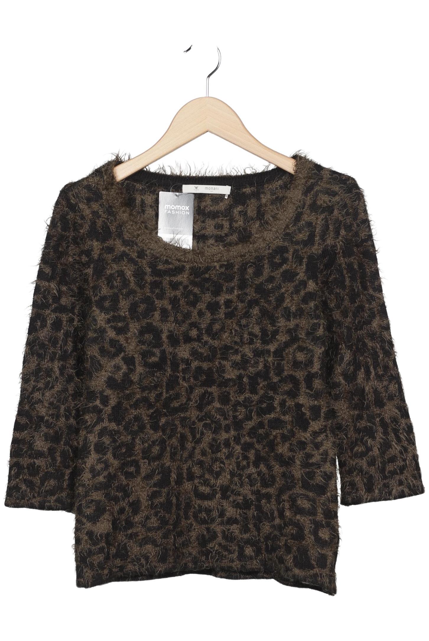 

monari Damen Pullover, braun, Gr. 36