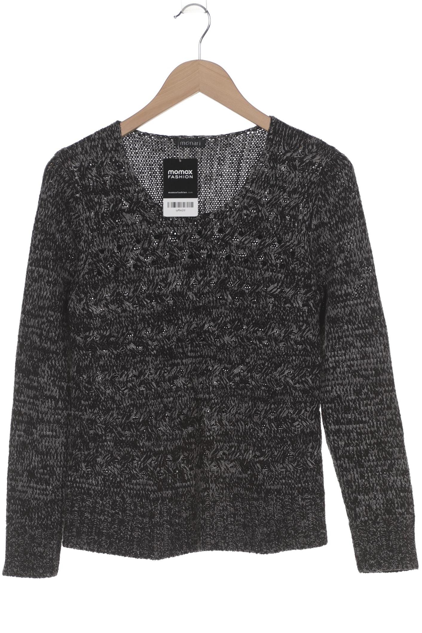

monari Damen Pullover, schwarz, Gr. 40