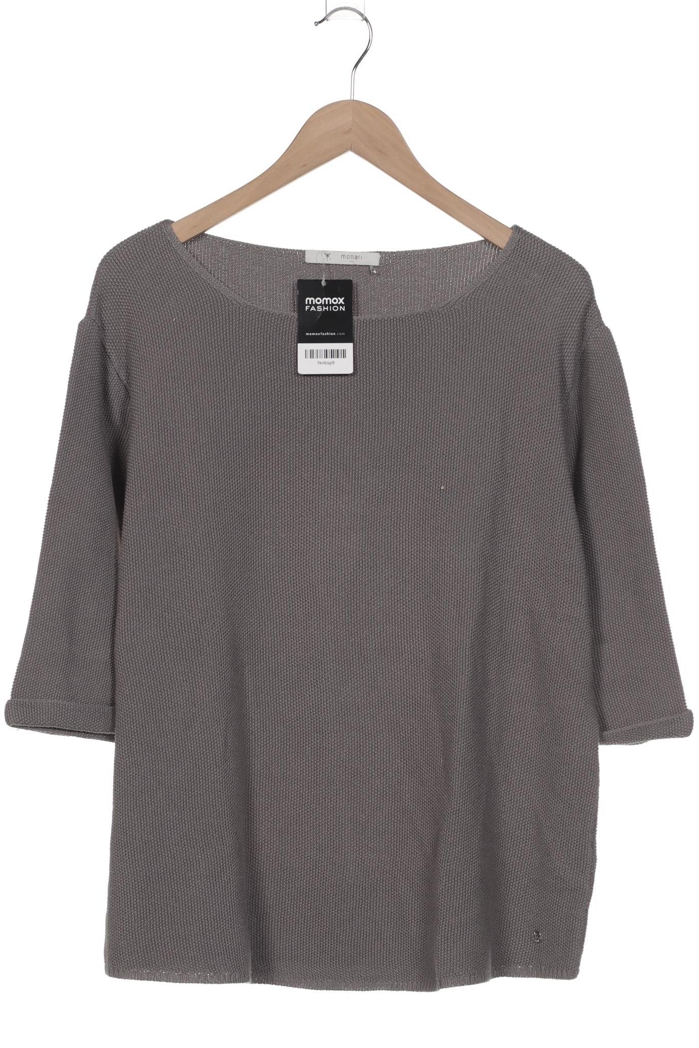 

monari Damen Pullover, grau, Gr. 46