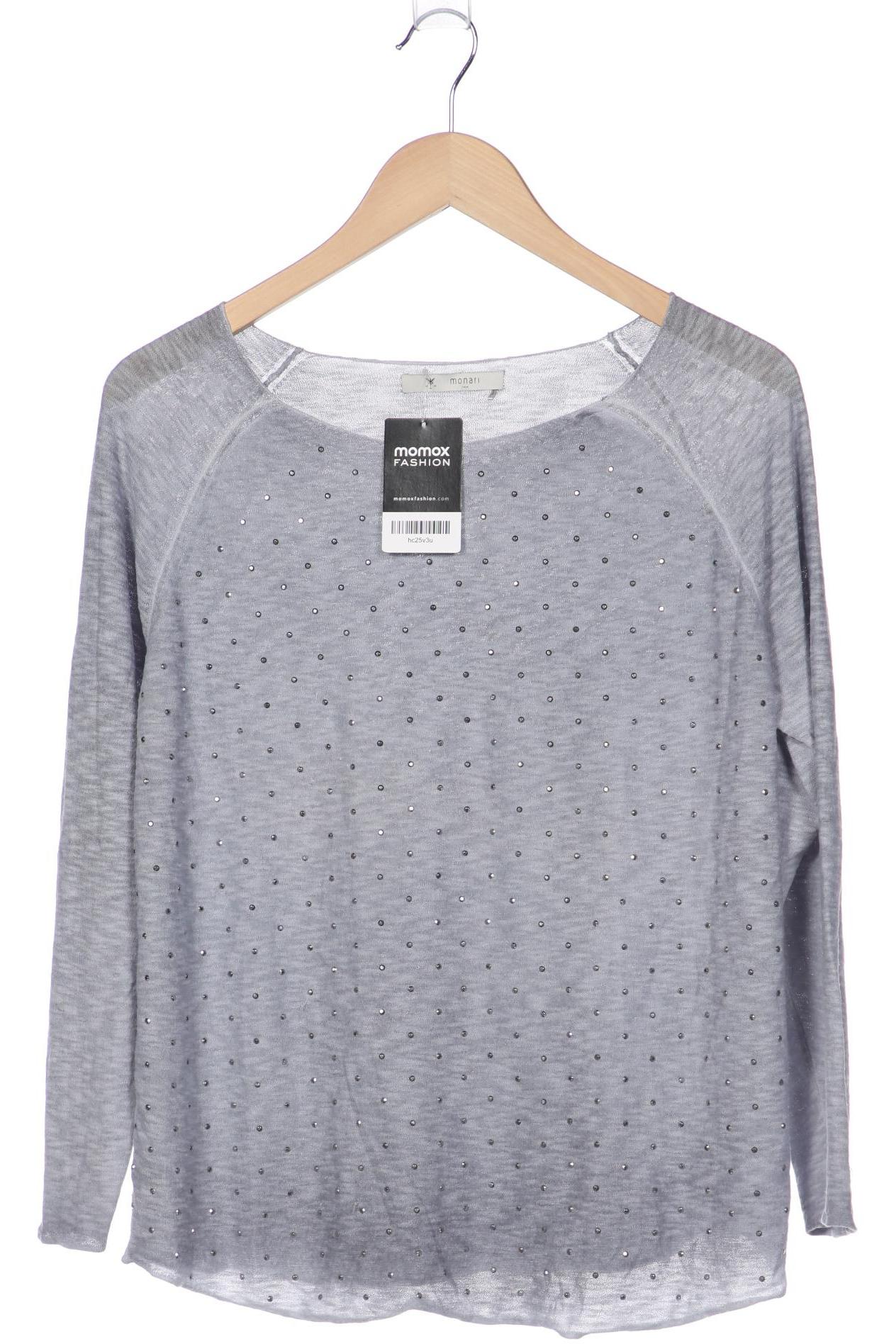 

monari Damen Pullover, grau, Gr. 42