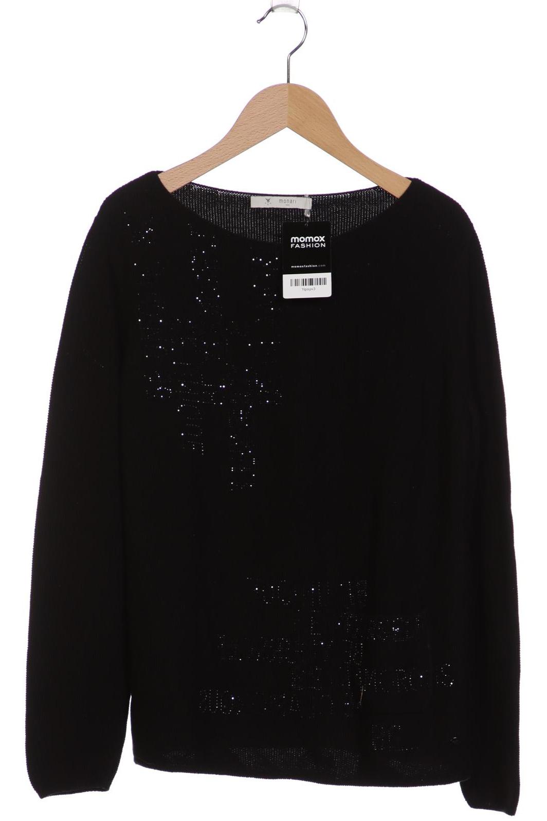 

monari Damen Pullover, schwarz, Gr. 36