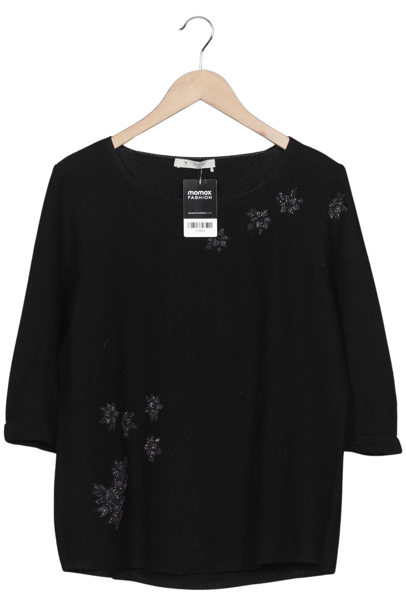 

monari Damen Pullover, schwarz, Gr. 42