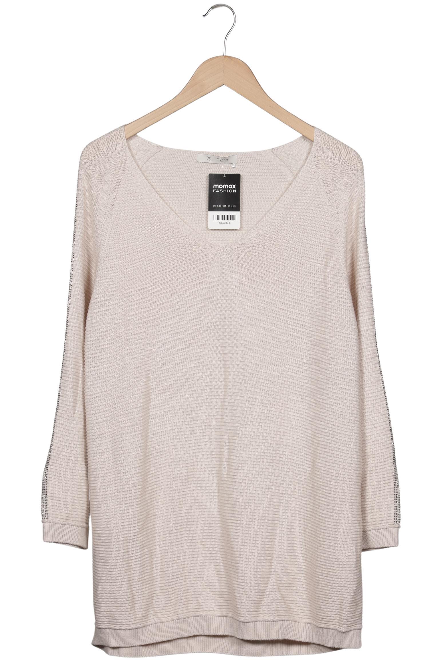 

monari Damen Pullover, cremeweiß, Gr. 44