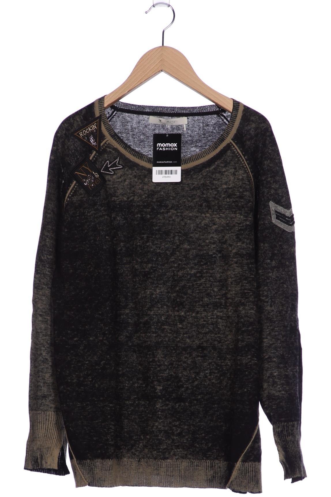 

monari Damen Pullover, schwarz, Gr. 40