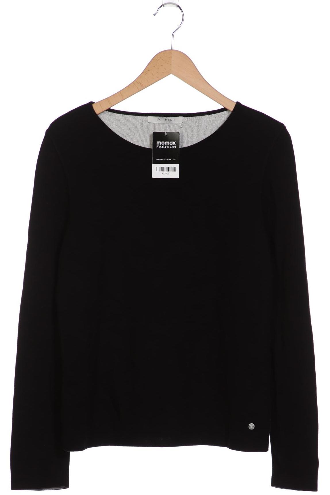 

monari Damen Pullover, schwarz, Gr. 40